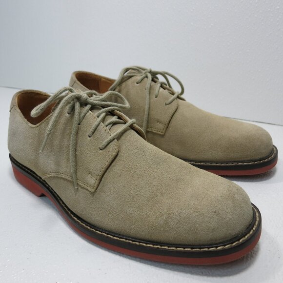 Johnston & Murphy Suede Sheepskin Leather Dress Footwear Oxfords Shoes sz 8 M main image 6